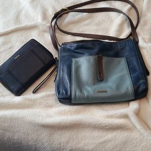 Fossil Crossbody and wallet